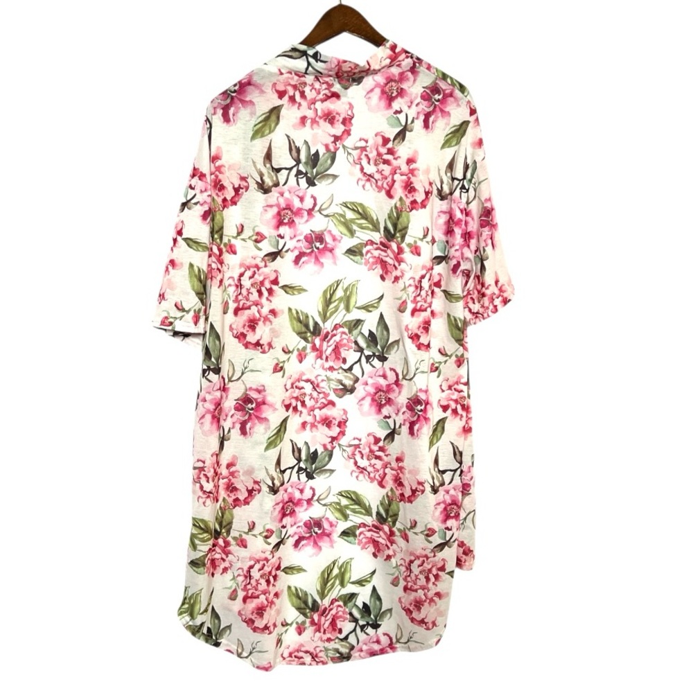 Show Me Your MuMu Brie Robe Floral Robe Roses Kimono MISSING BELT OS - Picture 2 of 6
